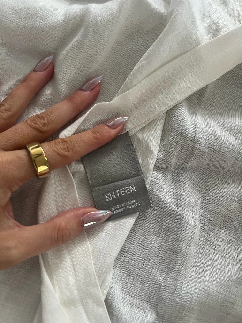 Restoration Hardware Teen - Linen Euro Shams